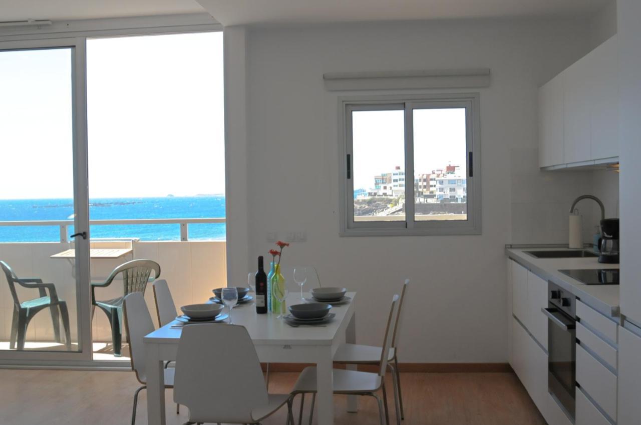 Ferienwohnung Vista Playa Y Mar - Sea View, Wifi And Ac Melenara Exterior foto