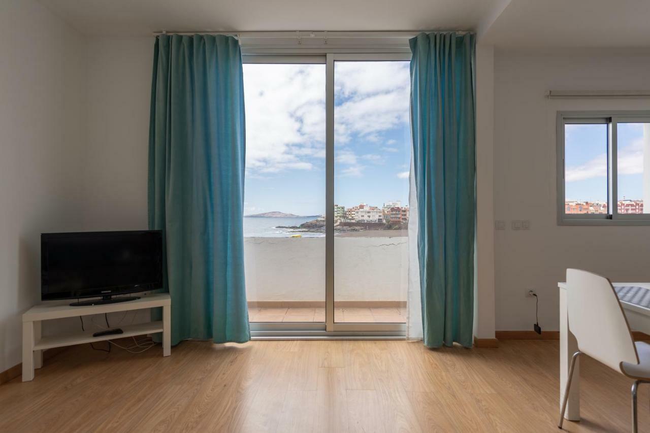 Ferienwohnung Vista Playa Y Mar - Sea View, Wifi And Ac Melenara Exterior foto
